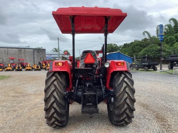 Mahindra 6075 4WD with Front Loader Attachment and Bucket - Image 4